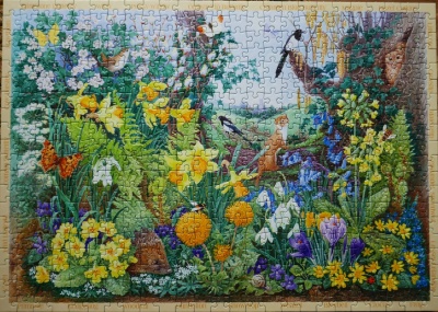 1000 Spring and Summer Hedgerow - Jigsaw-Wiki