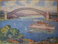 300 Sydney Harbour Bridge with P.and O.Liner Strathaird1.jpg