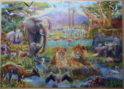 1500 Afrikanische Tiere am Wasserloch1.jpg