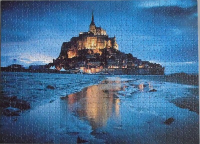 Epoch 500 Pcs Jigsaw Puzzle Starry Sky Mont Saint-michel France 38x53cm 50901 JP for sale online