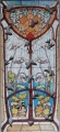 250 An Art Nouveau leaded stained glass panel2.jpg